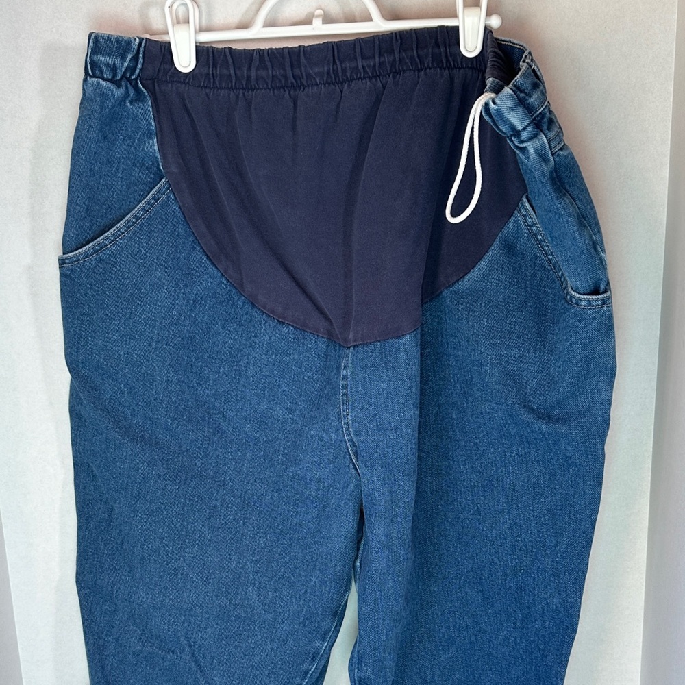 Induetime blue jeans with tummy panel size 16